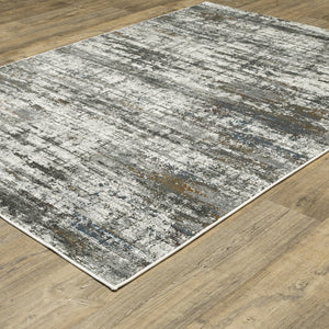 Oriental Weavers Gemini Indoor Area Rug - Luxurious Softness With Intricate Design In Chic Charcoal And Navy Tones Charcoal,Grey Polyester G4151u117165st