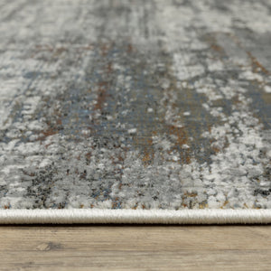 Oriental Weavers Gemini Indoor Area Rug - Luxurious Softness With Intricate Design In Chic Charcoal And Navy Tones Charcoal,Grey Polyester G4151u117165st