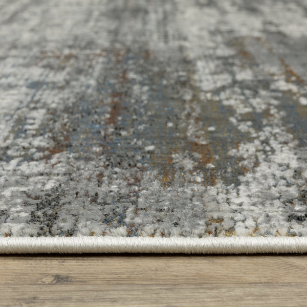 Oriental Weavers Gemini Indoor Area Rug - Luxurious Softness With Intricate Design In Chic Charcoal And Navy Tones Charcoal,Grey Polyester G4151u117165st