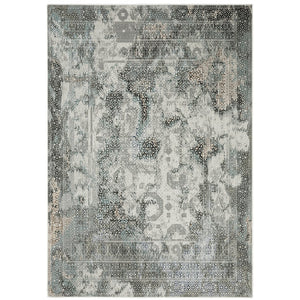 Oriental Weavers Gemini Indoor Area Rug - Intricate Design With Soft Touch, Modern Persian Inspiration, Versatile Style Grey,Multi Polyester G4153f117165st