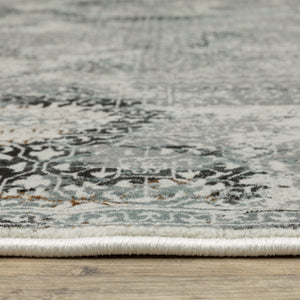 Oriental Weavers Gemini Indoor Area Rug - Intricate Design With Soft Touch, Modern Persian Inspiration, Versatile Style Grey,Multi Polyester G4153f068230st