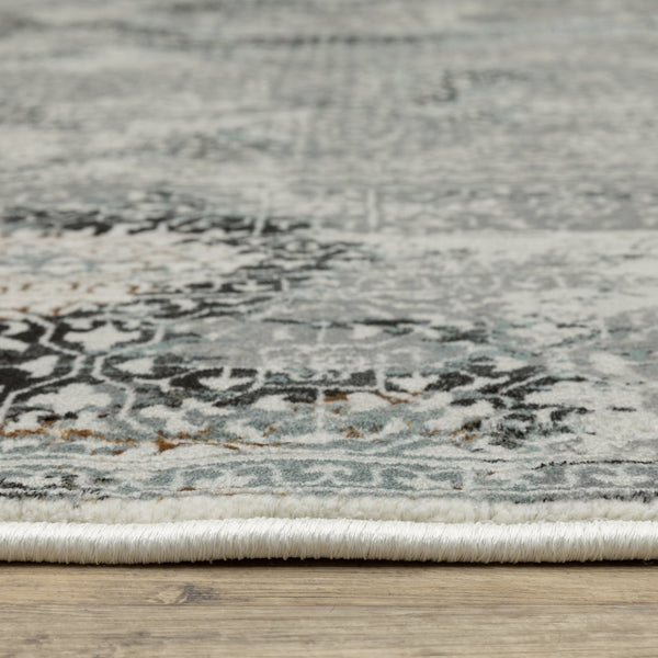 Oriental Weavers Gemini Indoor Area Rug - Intricate Design With Soft Touch, Modern Persian Inspiration, Versatile Style Grey,Multi Polyester G4153f068230st