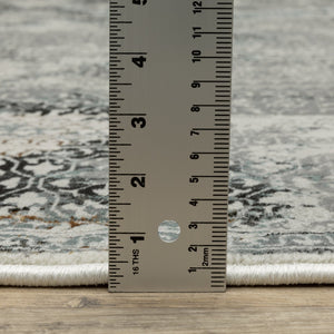 Oriental Weavers Gemini Indoor Area Rug - Intricate Design With Soft Touch, Modern Persian Inspiration, Versatile Style Grey,Multi Polyester G4153f068230st