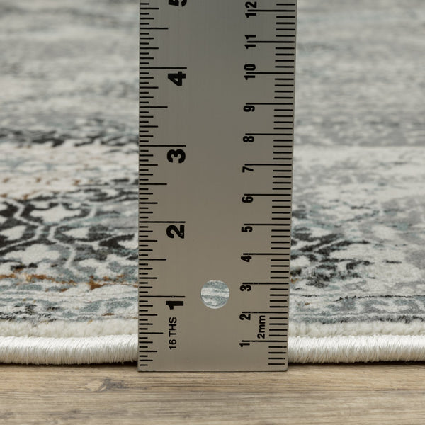 Oriental Weavers Gemini Indoor Area Rug - Intricate Design With Soft Touch, Modern Persian Inspiration, Versatile Style Grey,Multi Polyester G4153f068230st