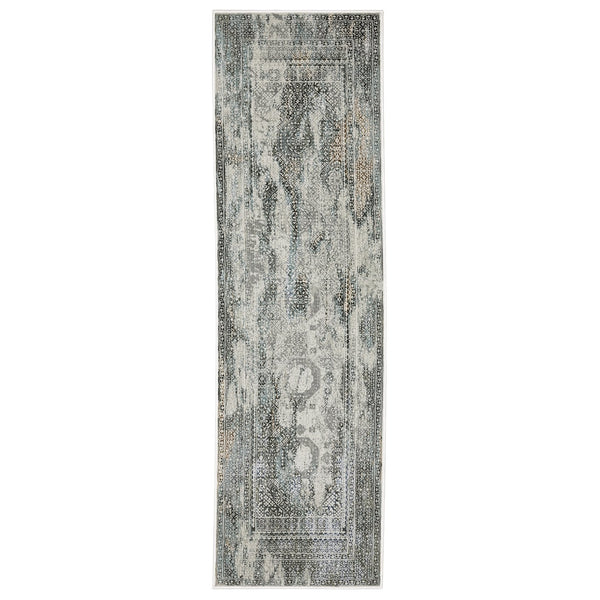 Oriental Weavers Gemini Indoor Area Rug - Intricate Design With Soft Touch, Modern Persian Inspiration, Versatile Style Grey,Multi Polyester G4153f068230st