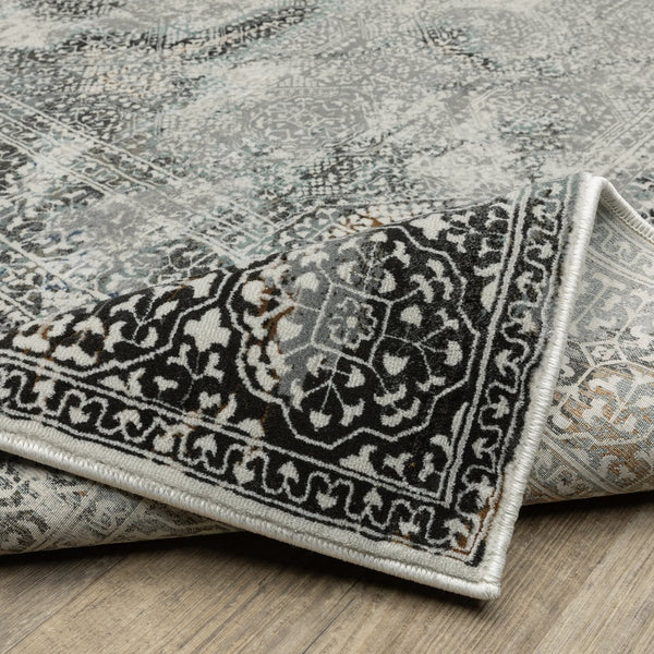 Oriental Weavers Gemini Indoor Area Rug - Intricate Design With Soft Touch, Modern Persian Inspiration, Versatile Style Grey,Multi Polyester G4153f068230st