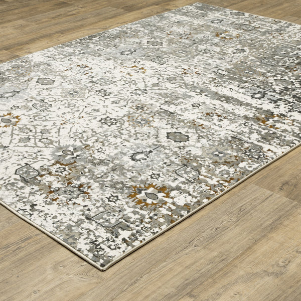 Oriental Weavers Gemini Indoor Area Rug - Luxurious Power-loomed Design With Soft Texture And Elegant Color Palette Ivory,Multi Polyester G5501j117165st