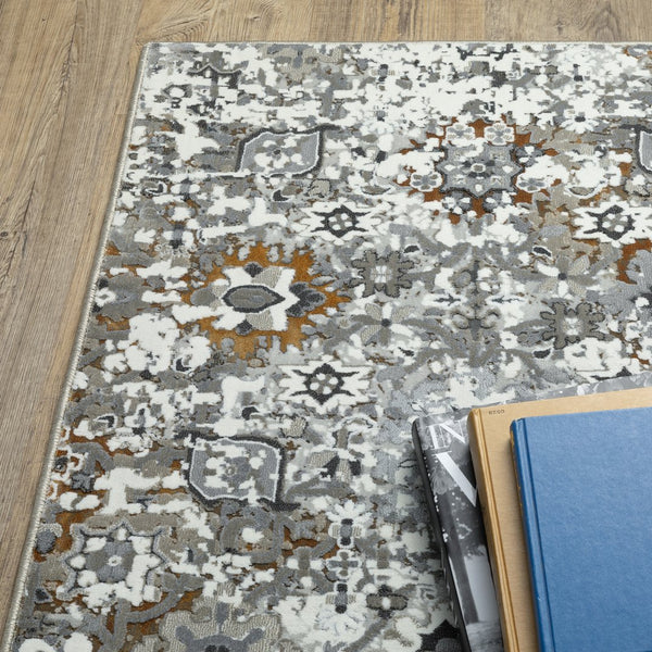 Oriental Weavers Gemini Indoor Area Rug - Luxurious Power-loomed Design With Soft Texture And Elegant Color Palette Ivory,Multi Polyester G5501j117165st