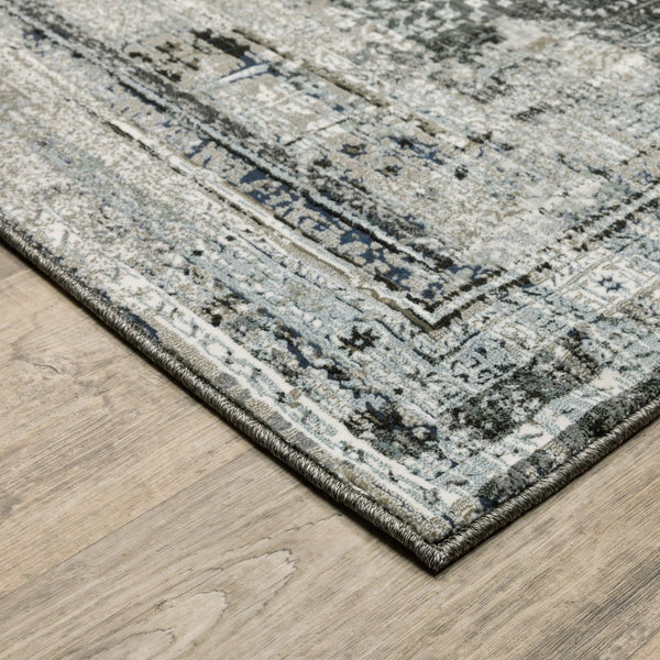 Oriental Weavers Gemini Indoor Area Rug - Luxuriously Soft, Modern Design With Intricate Details And Timeless Appeal Charcoal,Grey Polyester G070n2117165st