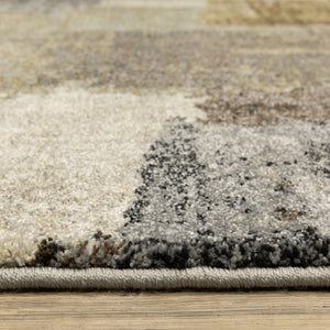 Oriental Weavers Gemma Plush High-Pile Area Rug In Earthy Green & Brown With Teal Accents — Soft, Durable Style 149.61'' L x 118.11'' W GGEM01300380ST