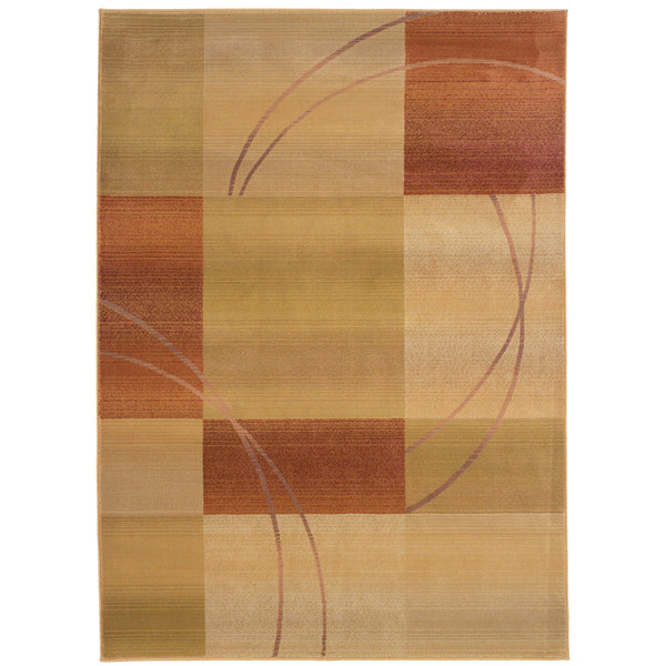Oriental Weavers Generations Geometric Polypropylene Indoor Area Rug Stain Resistant Living Room Accent G1608D300380ST