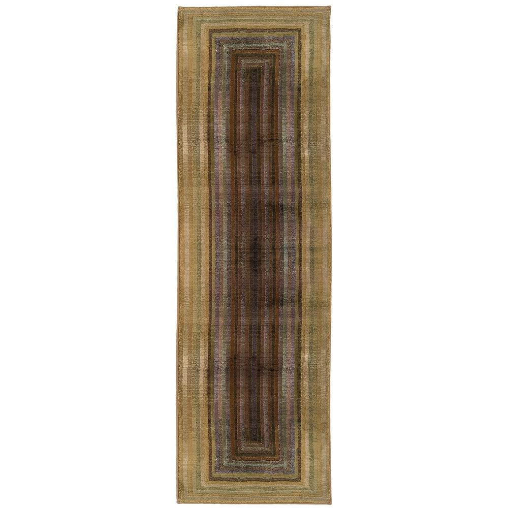 Oriental Weavers Generations Indoor Area Rug – Vibrant Cross-woven Design In 36 Classic Hues For Every Home Style Beige,Green Polypropylene G281j2080285st