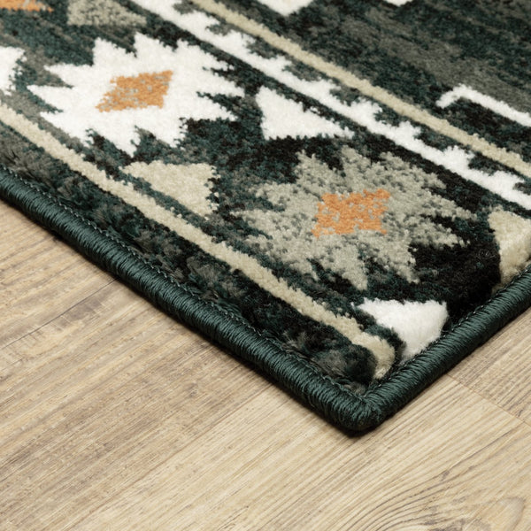 Oriental Weavers Georgia Power Loomed Polypropylene Area Rug – Perfect Blend Of Vintage And Modern Farmhouse Style Charcoal,Ivory Polypropylene G605f0055230st