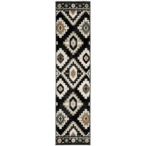Oriental Weavers Georgia Power Loomed Polypropylene Area Rug – Perfect Blend Of Vintage And Modern Farmhouse Style Charcoal,Ivory Polypropylene G605f0055230st