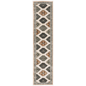 Oriental Weavers Georgia Indoor Area Rug - Power Loomed Polypropylene, Perfect For Farmhouse And Modern Styles Ivory,Multi Polypropylene G640a0055230st