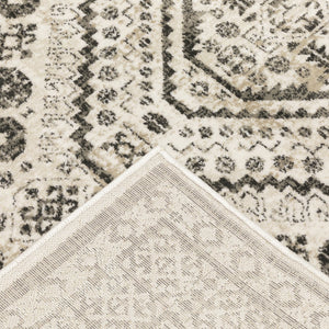 Oriental Weavers Georgia Indoor Area Rug – Stylish Power Loomed Design For Farmhouse Charm And Modern Elegance Ivory,Grey Polypropylene G659c0160220st