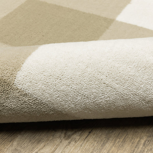 Oriental Weavers Georgia Indoor Area Rug - Versatile Power Loomed Design, Perfect For Farmhouse And Modern Styles Beige,Ivory Polypropylene G678a0055230st