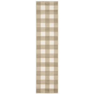 Oriental Weavers Georgia Indoor Area Rug - Versatile Power Loomed Design, Perfect For Farmhouse And Modern Styles Beige,Ivory Polypropylene G678a0055230st