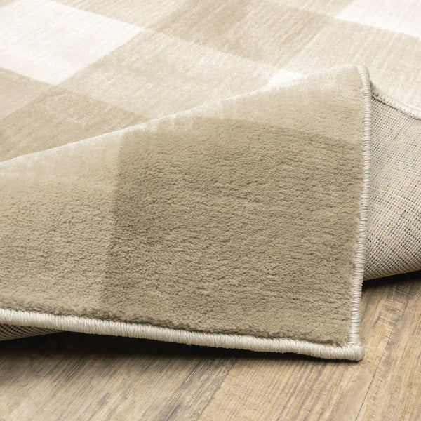 Oriental Weavers Georgia Indoor Area Rug - Versatile Power Loomed Design, Perfect For Farmhouse And Modern Styles Beige,Ivory Polypropylene G678a0055230st