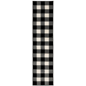 Oriental Weavers Georgia Indoor Area Rug - Stylish Power Loomed Design Perfect For Farmhouse And Modern Spaces Black,Ivory Polypropylene G678d0055230st