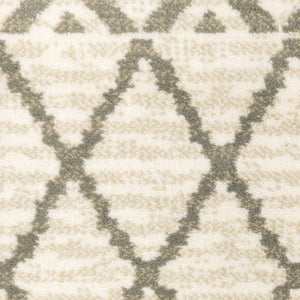 Oriental Weavers Georgia Indoor Area Rug - Modern Farmhouse Charm With Distressed Patterns For Cozy Spaces Ivory,Grey Polypropylene G717b0160220st