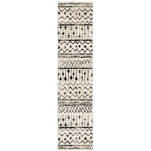 Oriental Weavers Georgia Indoor Area Rug - Elegant Power Loomed Design In Chic Black And White For Modern Farmhouse Style Ivory,Black Polypropylene G8826e055230st