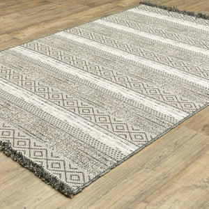 Oriental Weavers Gillian Indoor/Outdoor Area Rug - Global-inspired Design With Textured Patterns For Every Space Beige,Black Polypropylene G1622e200280st