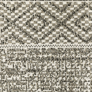 Oriental Weavers Gillian Indoor/Outdoor Area Rug - Global-inspired Design With Textured Patterns For Every Space Beige,Black Polypropylene G1622e055230st