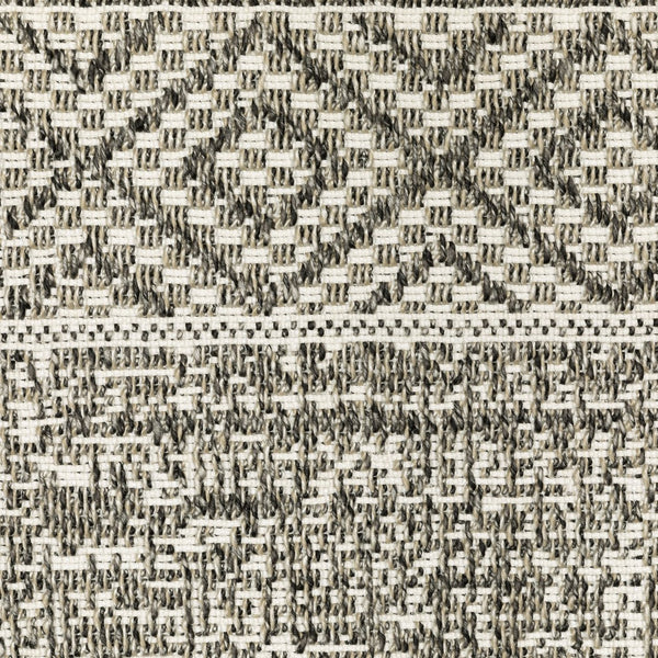 Oriental Weavers Gillian Indoor/Outdoor Area Rug - Global-inspired Design With Textured Patterns For Every Space Beige,Black Polypropylene G1622e055230st