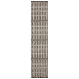 Oriental Weavers Gillian Indoor/Outdoor Area Rug - Textured Global Design For High-traffic Spaces And Easy Care Beige,Black Polypropylene G163j4055230st