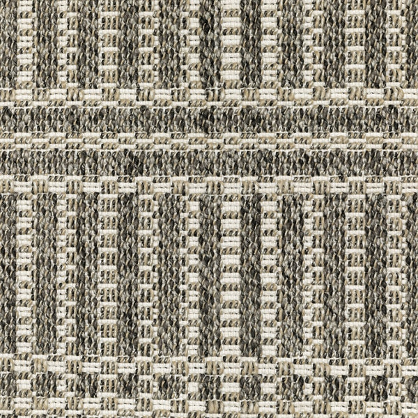 Oriental Weavers Gillian Indoor/Outdoor Area Rug - Textured Global Design For High-traffic Spaces And Easy Care Beige,Black Polypropylene G163j4160220st