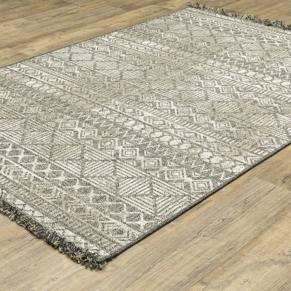 Oriental Weavers Gillian Indoor/Outdoor Area Rug - Stylish Global Design With Easy Care, Perfect For High-traffic Spaces Beige,Black Polypropylene G4925a240305st