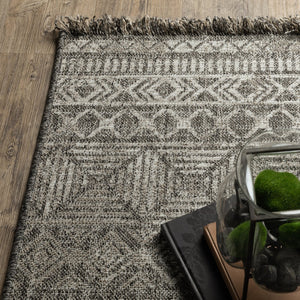 Oriental Weavers Gillian Indoor/Outdoor Area Rug - Stylish Global Design With Easy Care, Perfect For High-traffic Spaces Beige,Black Polypropylene G4925a240305st