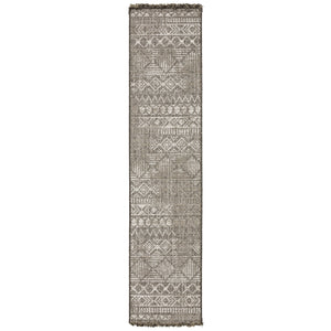 Oriental Weavers Gillian Indoor/Outdoor Area Rug - Stylish Global Design With Easy Care, Perfect For High-traffic Spaces Beige,Black Polypropylene G4925a055230st