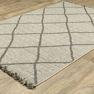 Oriental Weavers Gillian Indoor/Outdoor Area Rug - Global-inspired Design, Easy Care, Perfect For High-traffic Spaces Beige,Black Polypropylene G4926a160220st