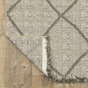 Oriental Weavers Gillian Indoor/Outdoor Area Rug - Global-inspired Design, Easy Care, Perfect For High-traffic Spaces Beige,Black Polypropylene G4926a160220st