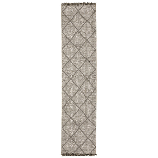 Oriental Weavers Gillian Indoor/Outdoor Area Rug - Global-inspired Design, Easy Care, Perfect For High-traffic Spaces Beige,Black Polypropylene G4926a055230st