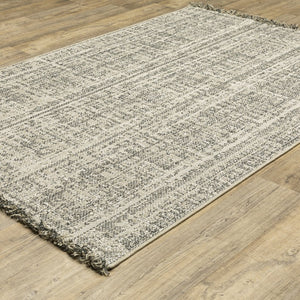 Oriental Weavers Gillian Indoor/Outdoor Area Rug - Global-inspired Design, Durable Performance For High-traffic Spaces Beige,Black Polypropylene G4928h100152st