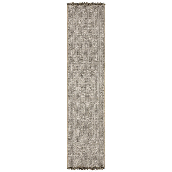 Oriental Weavers Gillian Indoor/Outdoor Area Rug - Global-inspired Design, Durable Performance For High-traffic Spaces Beige,Black Polypropylene G4928h055230st