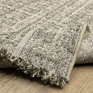 Oriental Weavers Gillian Indoor/Outdoor Area Rug - Global-inspired Design, Durable Performance For High-traffic Spaces Beige,Black Polypropylene G4928h100152st