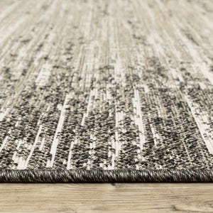 Oriental Weavers Gillian Indoor/Outdoor Area Rug – Stylish Global Design With Easy Care For High-traffic Spaces Beige,Black Polypropylene G502j4240305st