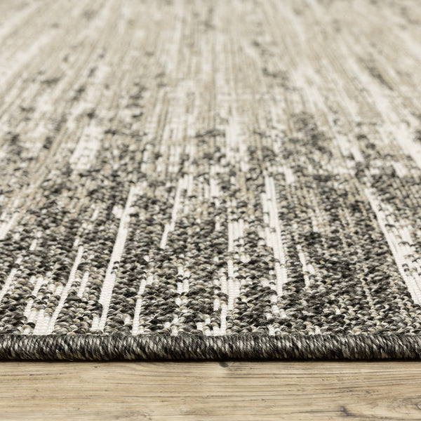 Oriental Weavers Gillian Indoor/Outdoor Area Rug – Stylish Global Design With Easy Care For High-traffic Spaces Beige,Black Polypropylene G502j4240305st