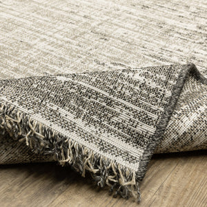 Oriental Weavers Gillian Indoor/Outdoor Area Rug – Stylish Global Design With Easy Care For High-traffic Spaces Beige,Black Polypropylene G502j4240305st