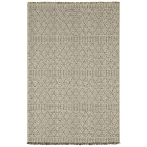 Oriental Weavers Gillian Indoor/Outdoor Area Rug - Elegant Global Patterns, Durable, Family-friendly Design For Any Space Beige,Black Polypropylene G5560j100152st