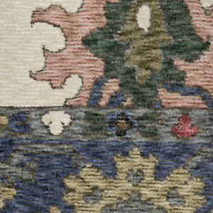 Oriental Weavers Hastings Indoor Area Rug - Stunning Global-inspired Design With Luxurious Texture For Any Room Blue,Ivory Polyester Hha01e300394st