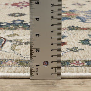 Oriental Weavers Hastings Indoor Area Rug - Stunning Global-inspired Design, Dense Texture, Elevate Your Home Décor Ivory,Multi Polyester Hha01w160235st