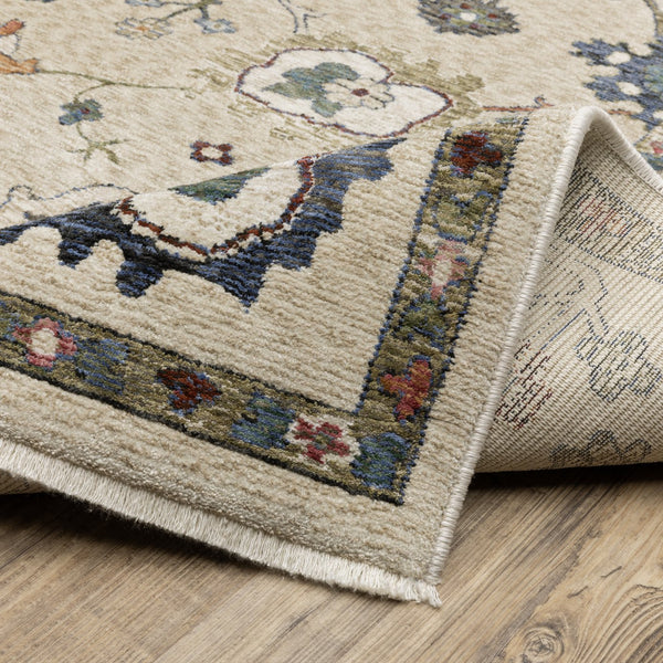 Oriental Weavers Hastings Indoor Area Rug - Stunning Global-inspired Design, Dense Texture, Elevate Your Home Décor Ivory,Multi Polyester Hha01w160235st