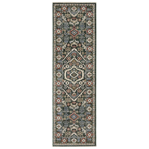 Oriental Weavers Hastings Area Rug - Stunning Globally Inspired Designs In Rich Jewel Tones For Elegant Home Decor Green,Pink Polyester Hha02b068235st
