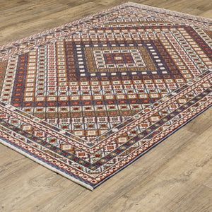 Oriental Weavers Hastings Indoor Area Rug – Artistic Traditional Design In Rich Jewel Tones For Elegant Home Décor Red,Multi Polyester Hha08b116168st