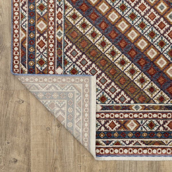 Oriental Weavers Hastings Indoor Area Rug – Artistic Traditional Design In Rich Jewel Tones For Elegant Home Décor Red,Multi Polyester Hha08b116168st